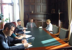 16 May 2013 The National Assembly Speaker in meeting with the Ambassador of the Grand Duchy of Luxembourg